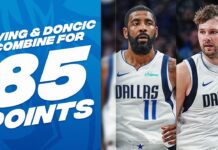 Wyniki NBA: 48 punktów Irvinga, 52 Maxeya, wielki powrót Los Angeles Clippers!