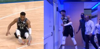 NBA: Giannis Antetokounmpo uniknął poważnej kontuzji, ale…