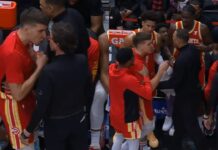 NBA: Spiął się z trenerem, ale zaraz pogodził. Dziwna sytuacja na ławce Hawks