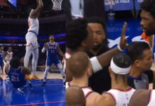 NBA: To zachowanie Embiida rzuciło się cieniem na jego świetny występ