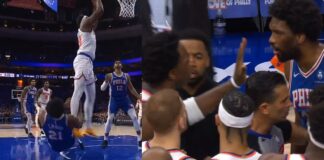 NBA: To zachowanie Embiida rzuciło się cieniem na jego świetny występ