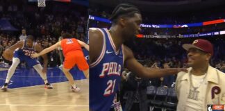 NBA: Joel Embiid wrócił i wygrał mecz. Szacunek dla Allena Iversona