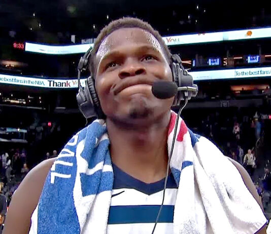 NBA: Edwards znów ukarany przez ligę. Tym razem chyba nie zasłużył…