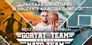 Zagraj w drużynie Gortata podczas meczu w Atlas Arenie