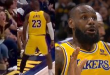 NBA: LeBron nastraszył fankę Nuggets. Internet już się śmieje!