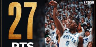 Wyniki NBA: Timberwolves wyrównują. Będzie mecz numer siedem! 27 punktów Edwardsa