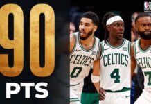 Wyniki NBA: Celtics lepsi po dogrywce, 36 punktów Tatuma!