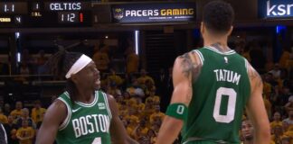 Wyniki NBA: Kluczowy przechwyt Holidaya. Celtics wyrwali Pacers zwycięstwo i prowadzą już 3-0