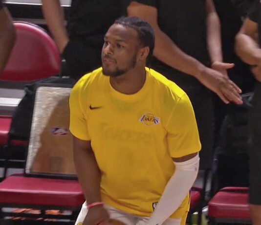 NBA: Bronny James widzi progres. W końcu gra regularne minuty