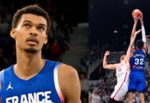 IO: Wemby prowadzi Francję, Fournier chwycił Schroedera za gardło