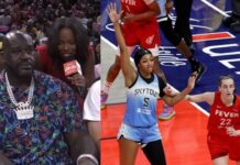 Z Warszawy na mecz WNBA. Shaq oglądał na żywo, a LeBron zachwyca się Caitlin Clark