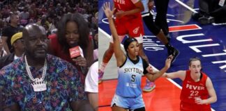Z Warszawy na mecz WNBA. Shaq oglądał na żywo, a LeBron zachwyca się Caitlin Clark