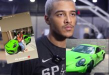 NBA: Jeremy Sochan uszkodził Porsche za milion złotych!