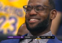 NBA: LeBron przyłapał żonę! Nie mógł uwierzyć co robi