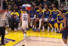 NBA: Fatalne wieści dla Warriors! Steph Curry kontuzjowany. Źle to wyglądało!