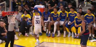 NBA: Fatalne wieści dla Warriors! Steph Curry kontuzjowany. Źle to wyglądało!
