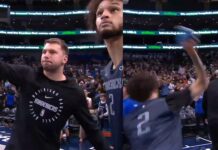 NBA: Niewiarygodny rzut Luki Doncicia! Trafił przez całe boisko!