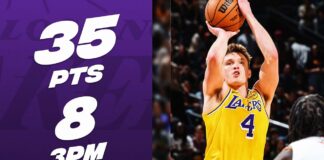 Wyniki NBA: Popis debiutanta Lakers do spółki z Davisem, 33 punkty Strawthera