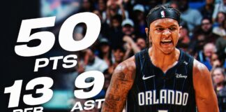 Wyniki NBA: 50 punktów Banchero, 22 Sochana. Pierwsza porażka Lakers