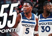 Wyniki NBA: 33 punkty Edwardsa, przełamanie Bucks, wygrana Spurs