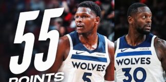 Wyniki NBA: 33 punkty Edwardsa, przełamanie Bucks, wygrana Spurs