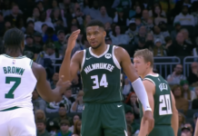 NBA: To miał być żart. Dziecinne zachowanie Giannisa? (WIDEO)