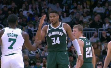 NBA: To miał być żart. Dziecinne zachowanie Giannisa? (WIDEO)