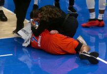 NBA: Poważna kontuzja Holmgrena! Źle to wyglądało. Jest diagnoza
