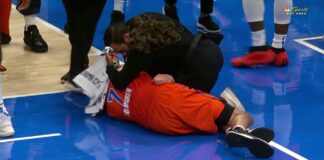 NBA: Poważna kontuzja Holmgrena! Źle to wyglądało. Jest diagnoza