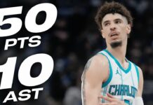 Wyniki NBA: 50 punktów Balla, 63 „oczka” duetu Giannis-Lillard. Spurs z kolejną niespodzianką