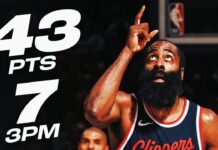 Wyniki NBA: Hawks ograli Cavs, 43 punkty Jamesa Hardena