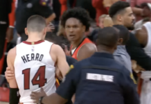 NBA: Bójka w meczu Rockets – Heat! Sześć osób wyleciało z boiska!
