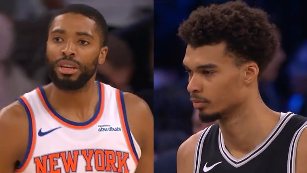 Mikal Bridges Victor Wembanyama Wemby