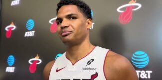 NBA: Koszmarny pech obrońcy Miami Heat. Tym razem to nie parkiet zawinił