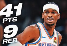 Wyniki NBA: 28 drużyn w grze! Powell i da Silva bohaterami, 41 punktów SGA