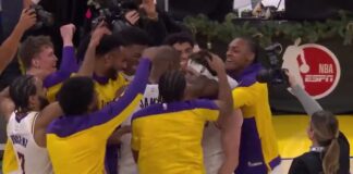 NBA: Niesamowita końcówka w meczu Warriors – Lakers!