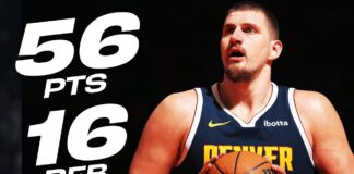 Wyniki NBA: 56 punktów Jokicia, 41 oczek Mobleya, niespodzianki w Waszyngtonie i Nowym Jorku