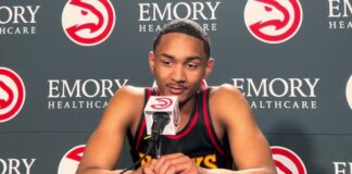 NBA: Pech młodego obrońcy Hawks. Znowu!