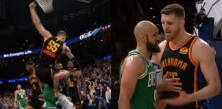 NBA: To mogło skończyć się fatalnie! Hartenstein był wściekły na Derricka White’a