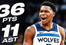 Wyniki NBA: 36 punktów Edwardsa, Grizzlies wreszcie lepsi od Rockets