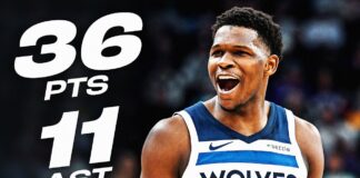 Wyniki NBA: 36 punktów Edwardsa, Grizzlies wreszcie lepsi od Rockets