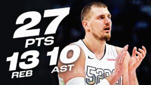 Wyniki NBA: Wielki Jokic, derby Nowego Jorku dla Knicks