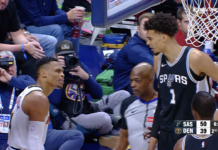 NBA: Russ chciał zrobić krzywdę Wemby’emu? Nieporozumienie z komicznym zakończeniem