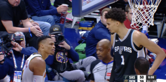 NBA: Russ chciał zrobić krzywdę Wemby’emu? Nieporozumienie z komicznym zakończeniem