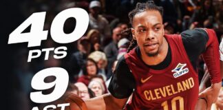 Wyniki NBA: 40 punktów Garlanda w 12. kolejnym zwycięstwie Cavs