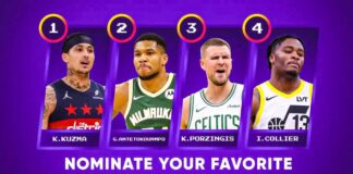 NBA: Piłką w twarz, komiczne podanie Kuzmy! Giannis w nowym Shatqin’ A Fool