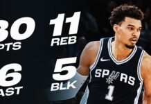 Wyniki NBA: Spurs wygrywają w Paryżu, świetny powrót Sochana! Lakers miażdżą Celtics