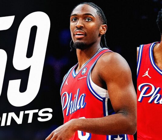 Wyniki NBA: 59 punktów duetu George-Maxey, kolejna porażka Cavaliers. Trail Blazers na fali