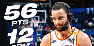 Wyniki NBA: 56 punktów Stepha, pierwsze triple-double Ziona, Edwards wyrzucony z boiska