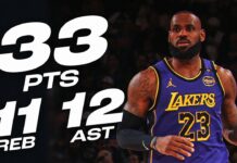 Wyniki NBA: Zwycięski rzut Adebayo, triple-double LeBrona, koniec czarnej serii Wizards